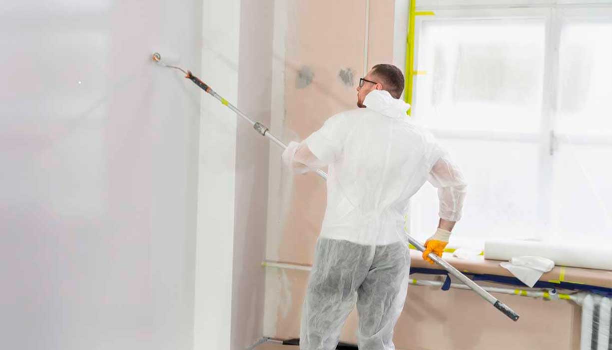 Qué pintura usar en tu hogar cuando se quita el gotelé