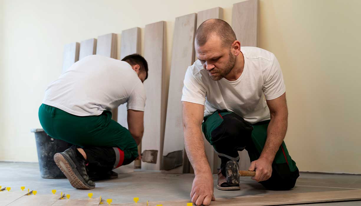 Poner suelos - HogarGo